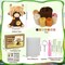 Needle Felting Kit, Highland Cow Needle Felt Beginner Kits with Instruction, Wool, Felting Needles, Felting Pad, Wool Felting Kit for Beginners Home Decoration